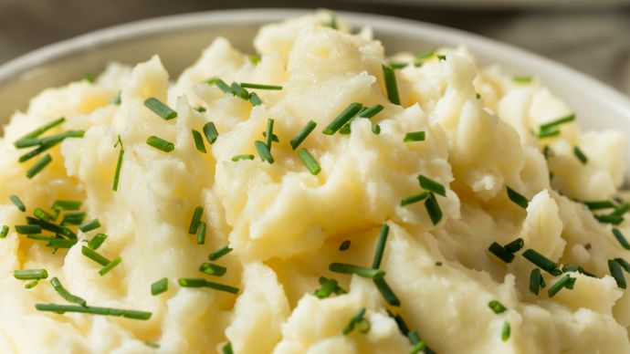 Mashed Potatoes and Shrimp Recipe
